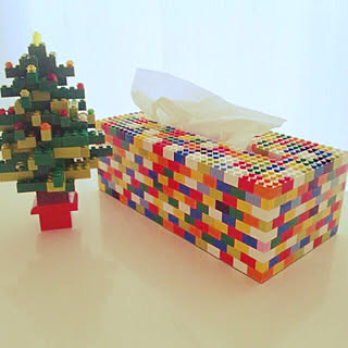 リビング/ティッシュケース/LEGO/レゴ/クリスマスツリー...などのインテリア実例 - 2017-11-11 12:34:50