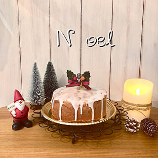 ケーキ/Cafe Time*/手作り/クリスマスケーキ/いつもありがとうございます♡...などのインテリア実例 - 2019-12-20 21:15:24