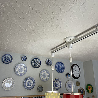 絵皿/Blue&White/壁/天井のインテリア実例 - 2023-02-19 10:18:09