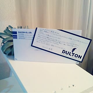 キッチン/DULTON/景品届きました~♥/DULTONからのお手紙♥/ありがとうございます♥...などのインテリア実例 - 2017-05-18 22:06:45