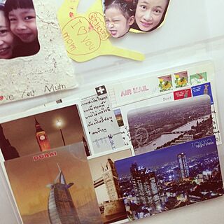 壁/天井/handmade/postcard/POSTのインテリア実例 - 2013-10-07 14:56:24