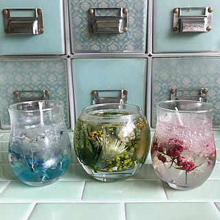 ジェルキャンドル ジェルキャンドル手作りのインテリア実例 Roomclip ルームクリップ