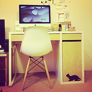 机/手作り/IKEA/イームズ/Macのインテリア実例 - 2013-09-01 16:46:57