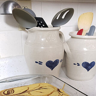 キッチン/pottery/utensils jar/salt glaze pottery/pinewood valleyのインテリア実例 - 2021-07-07 14:10:37