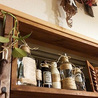 キッチン/空き瓶のインテリア実例 - 2014-02-18 19:00:07