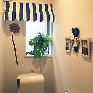 観葉植物/ハンドメイド/カフェ風/バス/トイレのインテリア実例 - 2021-10-13 10:06:18