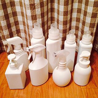 真っ白容器/ハンドソープボトル/スプレーボトル/洗濯洗剤ボトルのインテリア実例 - 2015-02-25 21:23:49