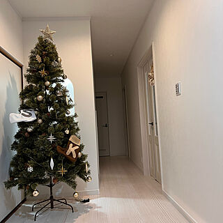 クリスマスツリー/#クリスマス/クリスマスツリー210cm/アルザスツリー/アルザスツリー210cm...などのインテリア実例 - 2022-12-24 08:03:01