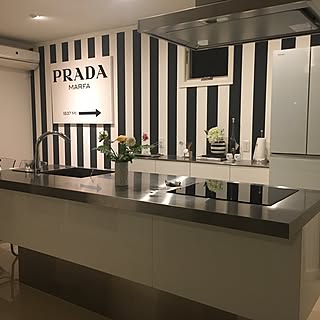 キッチン/PRADA MARFA/サンワカンパニー/アイランドキッチン/輸入住宅...などのインテリア実例 - 2016-10-14 19:03:54