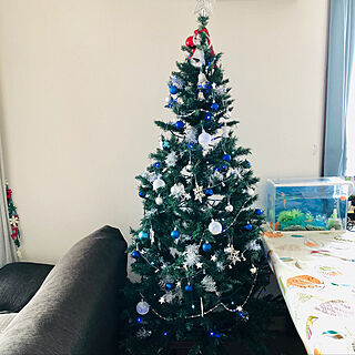 クリスマスツリー180cm/リビングのインテリア実例 - 2019-12-11 13:19:26