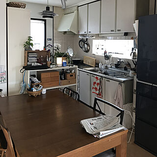 キッチン/IKEA/狭いダイニングのインテリア実例 - 2019-01-26 08:37:29