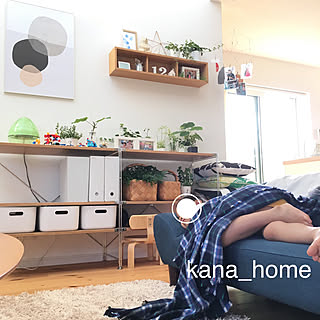 リビング/無垢の床/IG→kana_home/10000人の暮らし/マイホーム...などのインテリア実例 - 2018-06-06 21:30:48