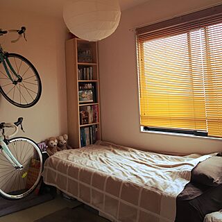 ベッド周り/和室/ロードバイク/IKEA/無印良品...などのインテリア実例 - 2015-06-26 10:14:11