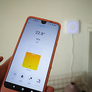 壁/天井/スマートリモコン/時短アイテム/Nature Remo/快適な生活...などのインテリア実例 - 2019-12-03 19:37:44