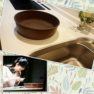 キッチン/わんこと暮らす家/日本家屋/インスタやってます！/昭和...などのインテリア実例 - 2016-09-30 21:21:18