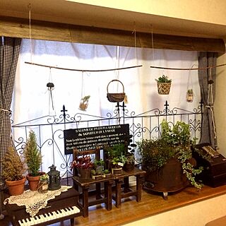 壁/天井/DIY/ピアノ/カゴ/観葉植物...などのインテリア実例 - 2014-12-04 16:09:25