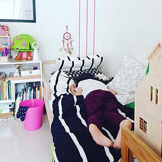 ベッド周り/北欧/IKEA/子供部屋/IG→yuukeedのインテリア実例 - 2017-01-06 22:33:05