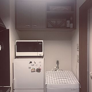 洗濯機/レンジ/冷蔵庫/無印良品/IKEA...などのインテリア実例 - 2017-05-28 23:56:34
