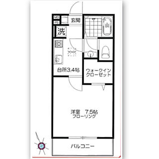 ひとり暮らし 1K/引越し予定/7.5畳/1K/一人暮らし...などのインテリア実例 - 2021-03-16 08:35:49