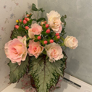 薔薇が好き/薔薇/トイレの花/雑貨好き/花が好き...などのインテリア実例 - 2022-06-14 16:21:25