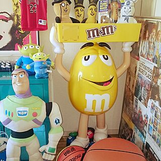 壁/天井/アメリカン雑貨/m＆m’s/トイストーリー/バズライトイヤー...などのインテリア実例 - 2016-08-09 06:52:34