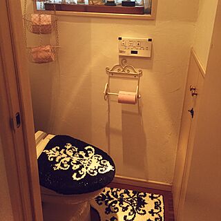 塗り壁DIY/しまむら/バス/トイレのインテリア実例 - 2016-01-29 17:08:50