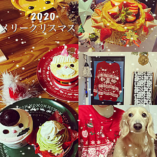 こんばんは✩.*˚/アメリカ古着/クリスマスケーキ/クリスマス/みなさんの素敵なインテリアに癒されてます...などのインテリア実例 - 2020-12-26 17:26:25