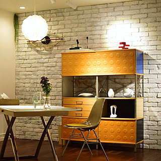 Eames イームズ ESU201 ストレージユニット シェルフ ラック タン