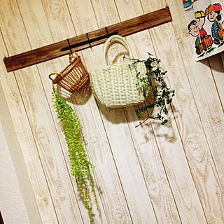 壁/天井/DIY/フェイクグリーン/植物/100均...などのインテリア実例 - 2014-11-16 22:02:20