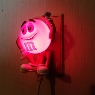 ベッド周り/お気に入り♡/m&m's/ポワーンと光る/可愛いのインテリア実例 - 2019-06-22 18:41:40