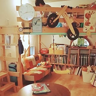 リビング/戸建てリノベーション/築40年/いつもいいねやコメありがとうございます♡/こどもと暮らす...などのインテリア実例 - 2023-04-06 19:37:14