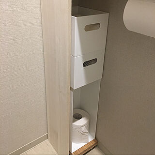 トイレの収納/DIY/ニトリ/バス/トイレのインテリア実例 - 2020-04-06 17:01:24