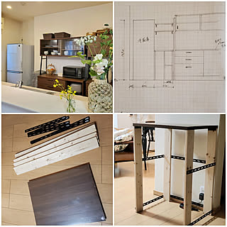 キッチン/新年の抱負/モニター応募投稿/ゴミ箱収納/ゴミ箱スペースDIY...などのインテリア実例 - 2023-02-05 23:02:19