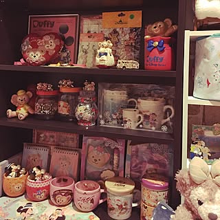 棚/duffy♡/ダッフィー専用部屋♡/ダフオタ/コレクション♪のインテリア実例 - 2017-06-02 19:48:16