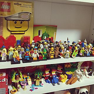 棚/レゴ/LEGO/コレクション/TOY...などのインテリア実例 - 2015-08-04 00:50:44