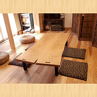 部屋全体/オーダー家具/座卓/栗の木/無垢材...などのインテリア実例 - 2022-08-23 11:26:28