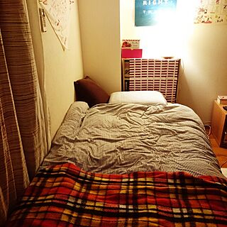 ベッド周り/無印良品/照明/IKEA/niko and…　...などのインテリア実例 - 2014-12-01 03:47:02
