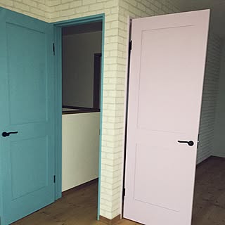 部屋全体/こども部屋/カフェ風/建築中/カフェ風インテリアへの憧れ...などのインテリア実例 - 2016-03-11 23:27:56