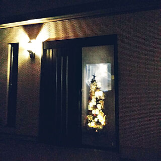 玄関/入り口/クリスマス/パナホーム /クリスマスツリー150cm/クリスマスツリー...などのインテリア実例 - 2017-12-25 11:20:59