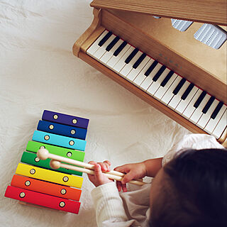 木琴/ピアノ/木のおもちゃ/楽器/おもちゃ...などのインテリア実例 - 2020-01-24 13:01:57
