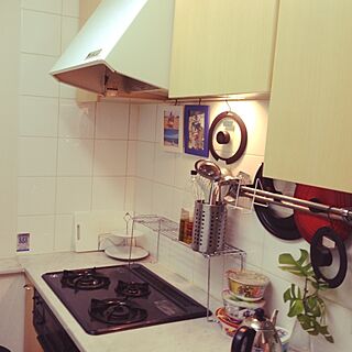 キッチン/無印良品/北欧/IKEA/観葉植物...などのインテリア実例 - 2014-08-20 20:09:14