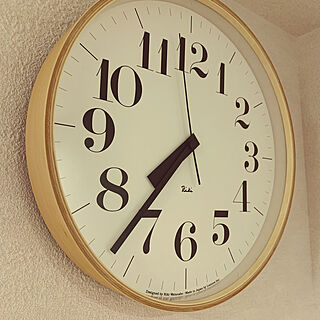 RIKI Clock/壁美人/RoomClipショッピング/おうち見直しキャンペーン/壁/天井のインテリア実例 - 2022-02-21 08:41:40