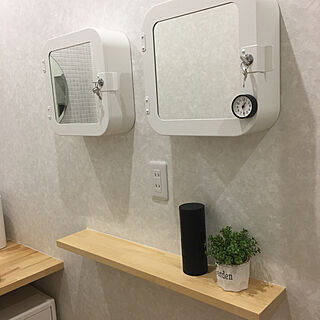 IKEA 収納BOX/時計/リフォーム/みせる収納/スケルトンリホーム...などのインテリア実例 - 2019-07-21 18:12:40