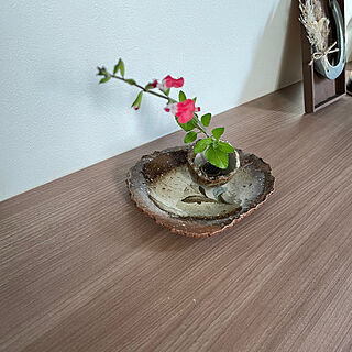 チェリーセージ/ハーブのある暮らし/ファブリックパネル手作り/蹄鉄飾り/花器...などのインテリア実例 - 2023-05-10 17:54:29