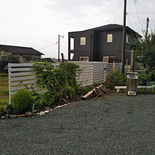 玄関/入り口/西海岸風/ぺんき塗り/観葉植物/野菜作り...などのインテリア実例 - 2020-08-08 06:58:32