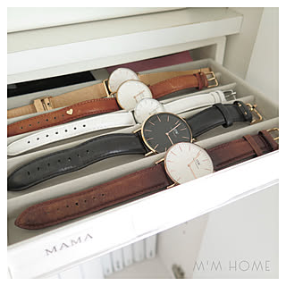 腕時計収納のアイデア おしゃれなインテリア実例 Roomclip ルームクリップ