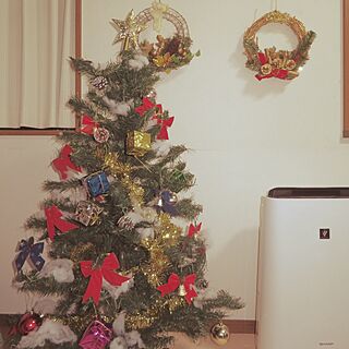 リビング/クリスマス/クリスマスツリーのインテリア実例 - 2016-11-29 02:44:48