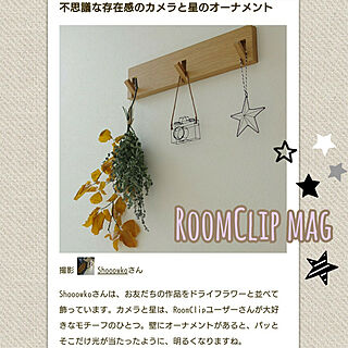 部屋全体/RoomClip mag/kotori さんのワイヤークラフトのインテリア実例 - 2018-05-07 12:52:16