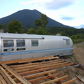 部屋全体/ウッドデッキ/エアストリーム/airstream/DIY...などのインテリア実例 - 2017-09-12 09:22:25