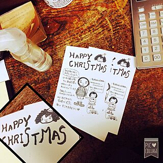 机/クリスマス/古道具のインテリア実例 - 2015-12-24 16:36:13